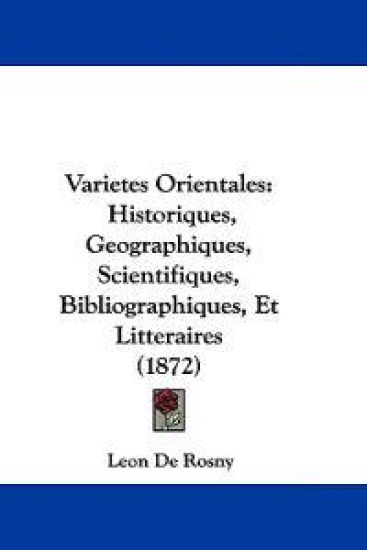 Varietes Orientales