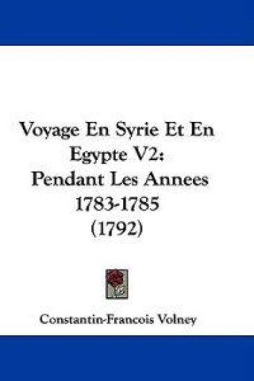 Voyage En Syrie Et En Egypte V2