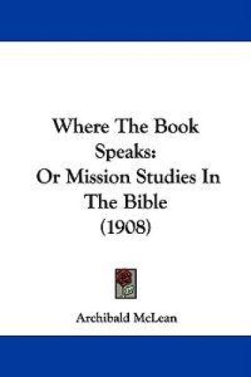 Where the Book Speaks