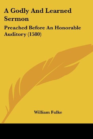 A Godly and Learned Sermon
