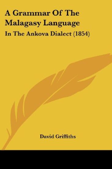 A Grammar of the Malagasy Language
