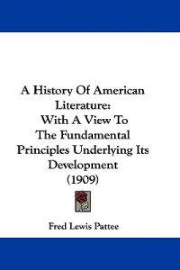 A History of American Literature