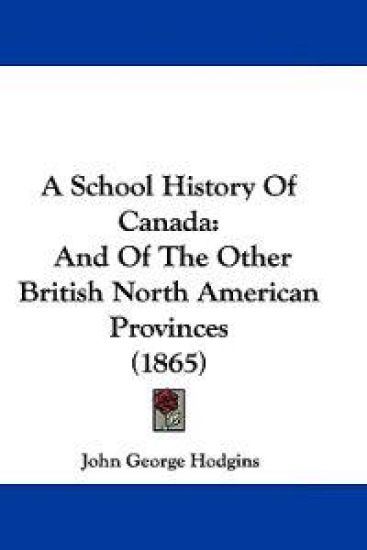 A School History of Canada