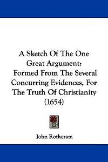 A Sketch of the One Great Argument