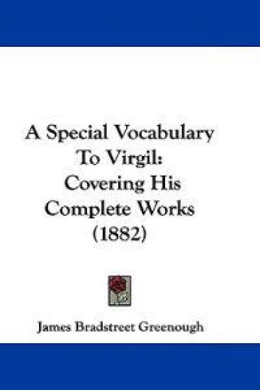 A Special Vocabulary to Virgil