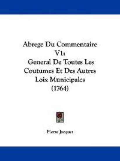 Abrege Du Commentaire
