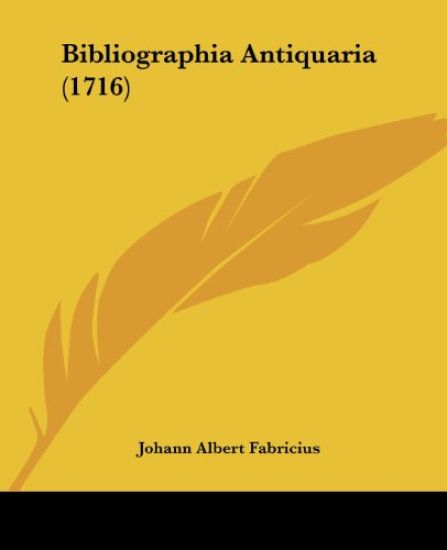 Bibliographia Antiquaria