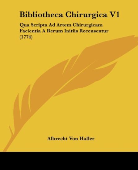 Bibliotheca Chirurgica