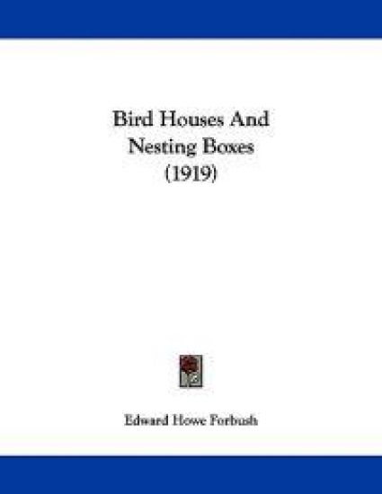Bird Houses and Nesting Boxes