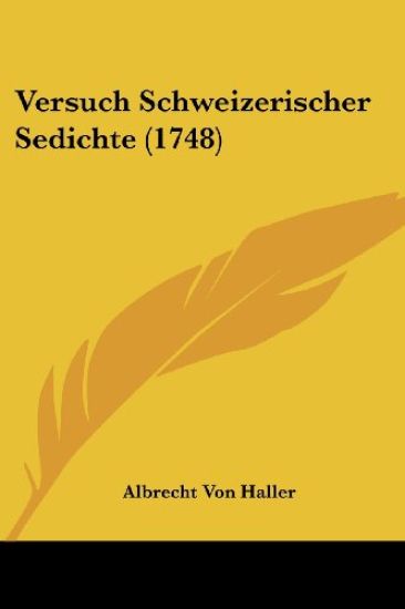 Versuch Schweizerischer Sedichte (1748)