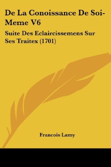 De La Conoissance De Soi-Meme V6