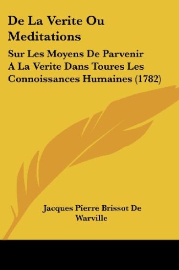De La Verite Ou Meditations