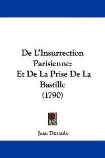 De L'Insurrection Parisienne
