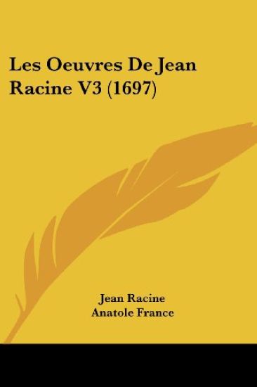 Les Oeuvres de Jean Racine V3 (1697)