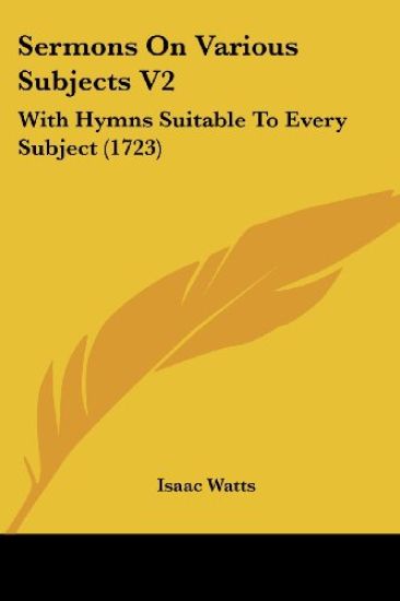 Sermons On Various Subjects V2