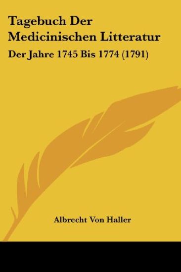 Tagebuch Der Medicinischen Litteratur