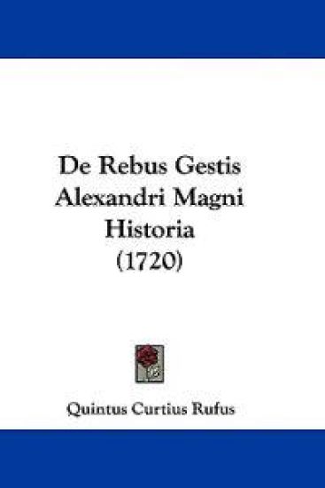 De Rebus Gestis Alexandri Magni Historia (1720)