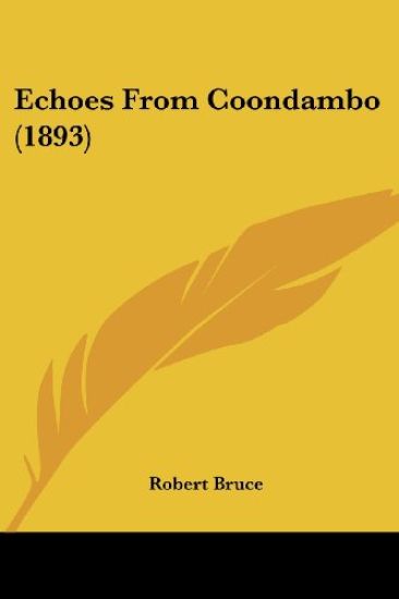 Echoes From Coondambo (1893)
