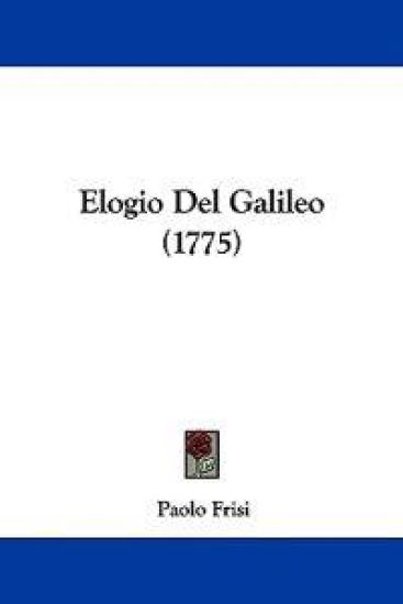 Elogio Del Galileo (1775)