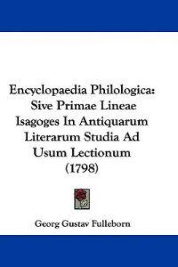 Encyclopaedia Philologica