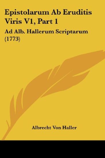 Epistolarum Ab Eruditis Viris V1, Part 1