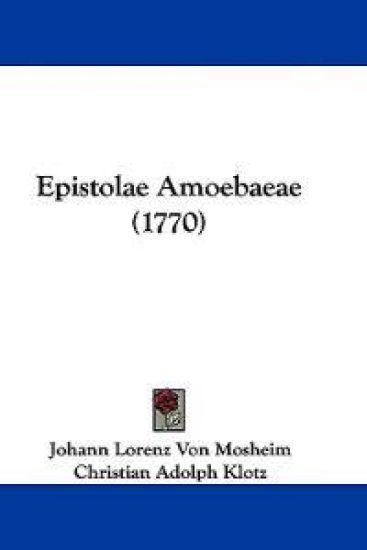 Epistolae Amoebaeae (1770)