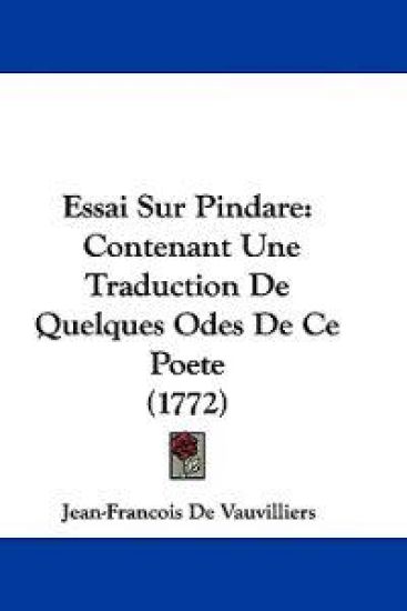 Essai Sur Pindare