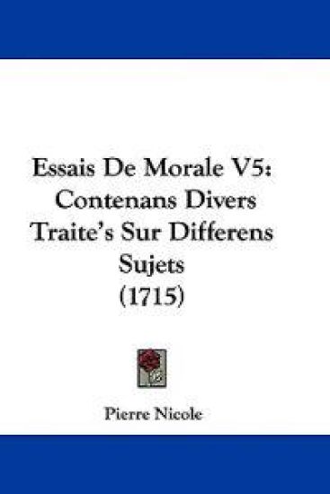Essais De Morale V5