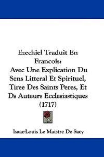 Ezechiel Traduit En Francois