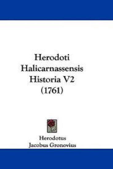 Herodoti Halicarnassensis Historia V2 (1761)