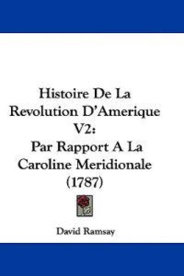 Histoire De La Revolution D'Amerique V2