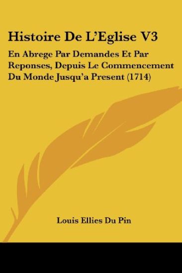 Histoire De L'Eglise V3