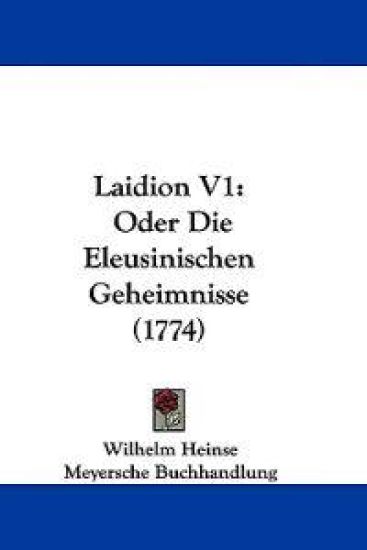 Heinse, W: Laidion V1