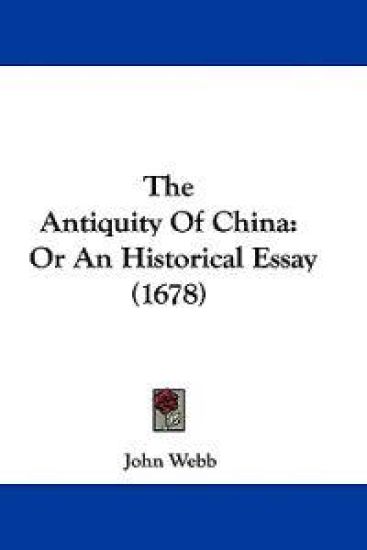 The Antiquity Of China
