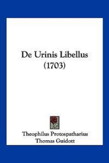 De Urinis Libellus (1703)