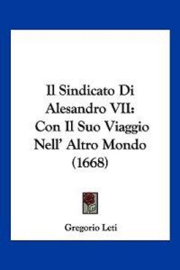 Il Sindicato Di Alesandro VII
