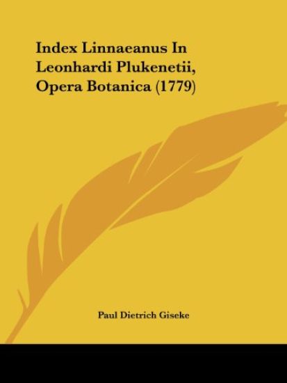 Index Linnaeanus In Leonhardi Plukenetii, Opera Botanica (1779)