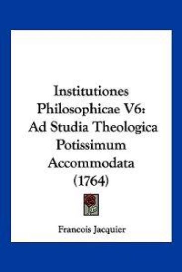 Institutiones Philosophicae V6
