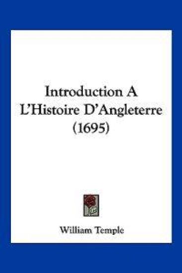 Introduction A L'Histoire D'Angleterre (1695)