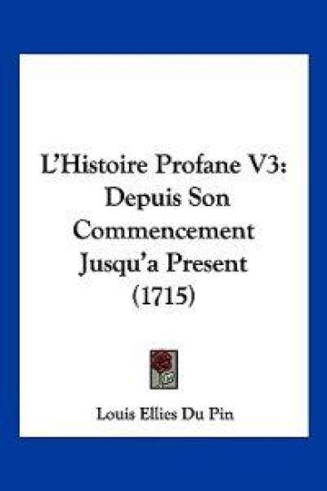 L'Histoire Profane V3