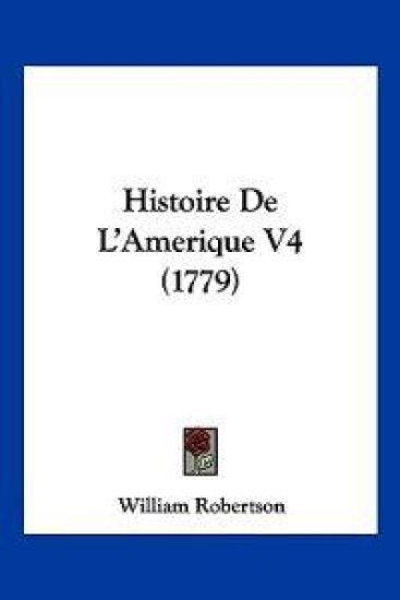 Histoire De L'Amerique V4 (1779)