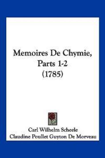 Memoires De Chymie, Parts 1-2 (1785)