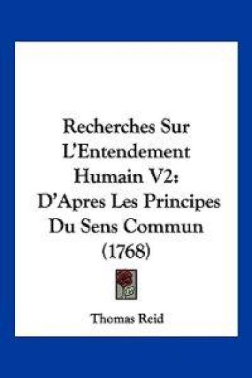 Recherches Sur L'Entendement Humain V2