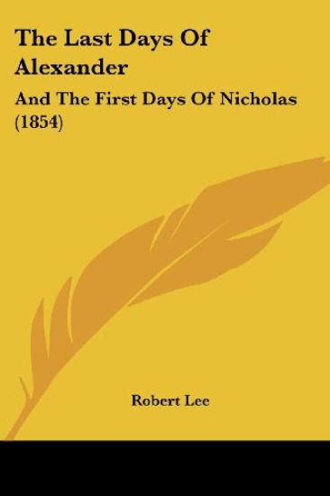 The Last Days of Alexander
