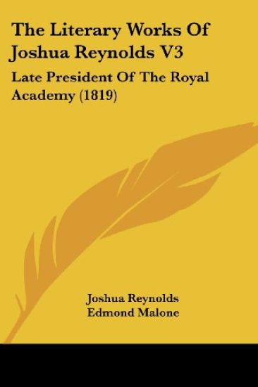 The Literary Works of Joshua Reynolds