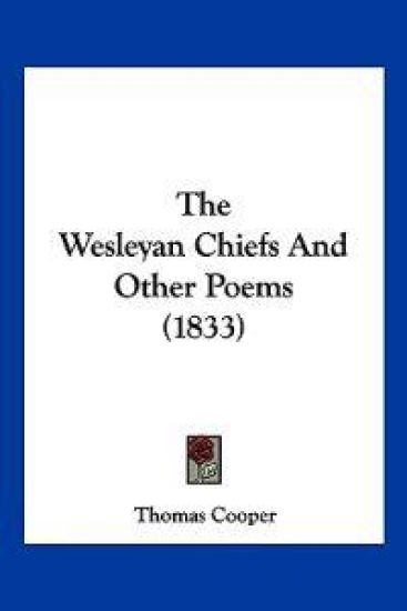 The Wesleyan Chiefs And Other Poems (1833)