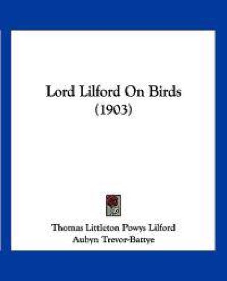 Lord Lilford On Birds (1903)