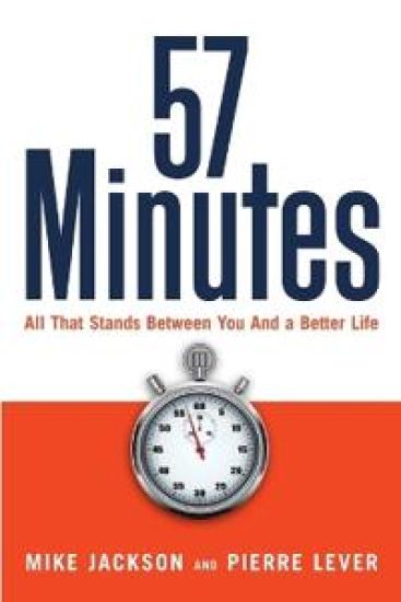 57 Minutes – Mike Jackson, kirjan kansikuva