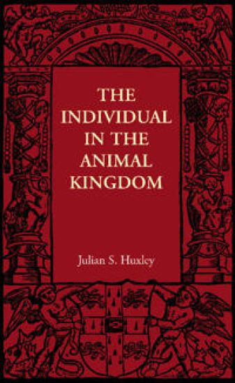 The Individual in the Animal Kingdom