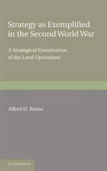 Strategy as Exemplified in the Second World War